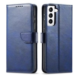 Magnet Case Elegant Case Cover Flip Cover Samsung Galaxy S22 + (S22 Plus) Bleu