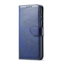 Magnet Case Elegant Case Cover Flip Cover Samsung Galaxy S22 + (S22 Plus) Bleu