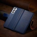 Magnet Case Elegant Case Cover Flip Cover Samsung Galaxy S22 + (S22 Plus) Bleu