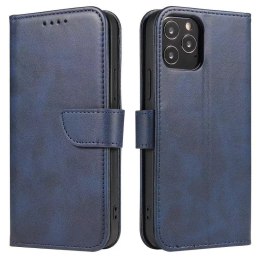 Magnet Case Housse élégante avec rabat et fonction de support pour Samsung Galaxy A03s (166.5) bleu