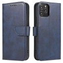 Magnet Case Housse élégante avec rabat et fonction de support pour Samsung Galaxy A13 5G bleu