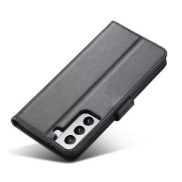 Magnet Case Housse élégante avec rabat et fonction de support pour Samsung Galaxy S22 Ultra noir