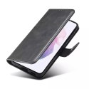 Magnet Case Housse élégante avec rabat et fonction de support pour Samsung Galaxy S22 Ultra noir