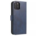 Magnet Case housse de protection élégante avec rabat et fonction de support pour Samsung Galaxy A33 5G bleu