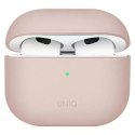 UNIQ etui Lino AirPods 3 gen. Silicone różowy/blush pink