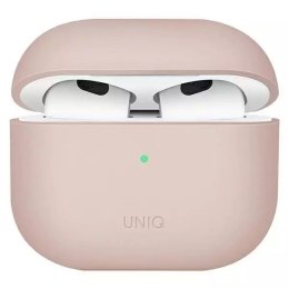 UNIQ etui Lino AirPods 3 gen. Silicone różowy/blush pink