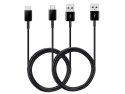 2x Oryginalny Kabel USB type C Samsung EP-DG930MBEGWW 1.5m czarny