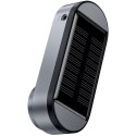 Transmiter FM solarny Baseus zestaw głośnomówiący Bluetooth 5.0 MP3 TF AUX HD Czarny