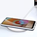 Coque transparente 3 en 1 pour Samsung Galaxy A32 5G Frame Gel Cover Bleu