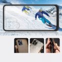 Coque transparente 3 en 1 pour Samsung Galaxy A42 5G Frame Gel Cover Noir