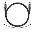 Kabel 1m Alogy szybki przewód USB-C Type C na Lightning PD 20W Biały