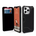 UAG Metropolis - obudowa ochronna z klapką do iPhone 13 Pro (kevlar-black) [go]