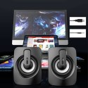 Głośniki komputerowe USB 2.0 Alogy Mini Stereo Wired Speakers HIFI z mikrofonem Czarne