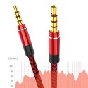 Kabel Rock Audio 2x Mini Jack 3.5mm Gold AUX 2m Tarnish