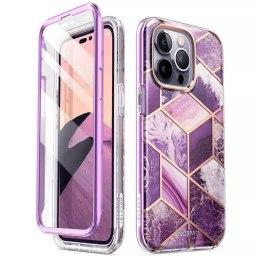 Supcase cosmo iphone 14 pro max marble purple