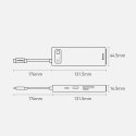 Baseus Metal Gleam 8v1 multifunkční HUB USB Type C - USB Type C Power Delivery 100W / HDMI 4K 30Hz / čtečka karet SD a microSD /