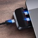 Multifunkční stojan Baseus HUB USB Type C - USB 3.0 / RJ45 / 3,5 mm mini jack / HDMI / USB Type C / Thunderbolt 3 pro MacBook Pr