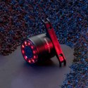 Tylna lampka rowerowa wodoodporna RockBros Q1 7x kolor LED USB pod siodełko