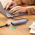 Ugreen 9v1 multifunkční HUB čtečka karet USB Type C - 2x USB 3.2 Gen 1 / 1x USB 2.0 / 2x HDMI 4K 60Hz / SD a TF / USB Type C PD 