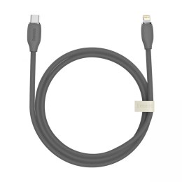 Baseus kabel, USB Type C - Lightning 20W kabel, 1,2 m dlouhý Jelly Liquid Silica Gel - černý