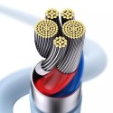 Baseus kabel, USB Type C - Lightning 20W kabel, 1,2 m dlouhý Jelly Liquid Silica Gel - modrý