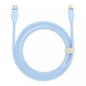 Baseus kabel, USB Type C - Lightning 20W kabel, délka 2 m Jelly Liquid Silica Gel - modrý
