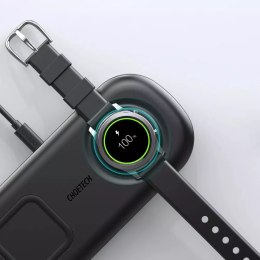 Choetech Qi 10W bezdrátová nabíječka pro telefon a Samsung Galaxy Watch černá (T570-S)