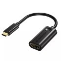 Choetech adaptér HUB USB Type C Thunderbolt 3 (samec) na HDMI 2.0 4K @ 60Hz (samice) černý (HUB-H04BK)