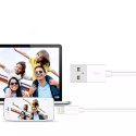 Choetech certifikovaný USB-A kabel - Lightning MFI 1,8 m bílý (IP0027)