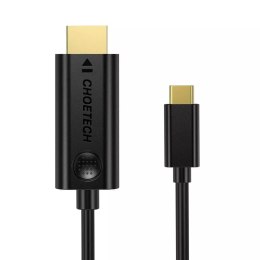 Choetech kabel USB typu C - HDMI 4K 30Hz 3m černý (XCH-0030)