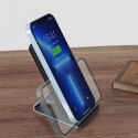 Dudao Fast Wireless Charger With 15W Aluminum Stand Black (A10Pro)