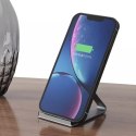 Dudao Fast Wireless Charger With 15W Aluminum Stand Black (A10Pro)