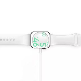 Joyroom 2in1 wirelee Qi charger for Apple Watch / USB - Lightning cable 1,5 m white (S-IW002S)