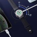 Joyroom 2in1 wirelee Qi charger for Apple Watch / USB - Lightning cable 1,5 m white (S-IW002S)