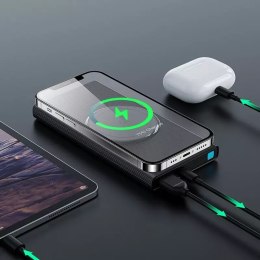 Power Bank Joyroom 10000mAh 22,5W napájení Rychlé nabíjení 15W magnetická bezdrátová nabíječka Qi pro iPhone Kompatibilní s MagS