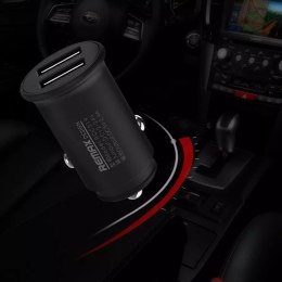 Remax Roki Series Car Charger RCC219 mini nabíječka do auta 2x USB 2.4A černá