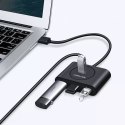 Ugreen HUB rozbočovač 4x USB 3.2 Gen 1 (0,5 m kabel) černý (20290)