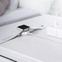 Ugreen bezdrátová MFI Qi nabíječka pro Apple Watch s vestavěným kabelem 1m bílý (CD177)