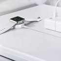 Ugreen bezdrátová MFI Qi nabíječka pro Apple Watch s vestavěným kabelem 1m bílý (CD177)