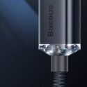 Baseus Crystal Shine Series kabel USB kabel pro rychlé nabíjení a přenos dat USB Typ A - Lightning 2,4A 2m modrý (CAJY000103)