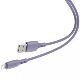 Baseus barevný kabel USB / Lightning 2,4A 1,2 m fialový (CALDC-05)