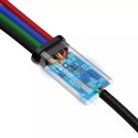 Baseus kabel USB 4v1 kabel, 2x Lightning / USB Type C / micro USB, nylonové opletení 3,5A 1,2m černý (CA1T4-A01)