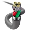 Baseus kabel, USB kabel - Lightning 2,4A, délka 2 m Jelly Liquid Silica Gel - černý
