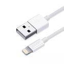 Choetech certifikovaný USB-A kabel - Lightning MFI 1,8 m bílý (IP0027)