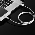 Choetech certifikovaný USB-A kabel - Lightning MFI 1,8 m bílý (IP0027)