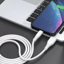 Dudao kabel USB - micro USB 6A kabel 1 m bílý (TGL3M)