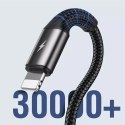 Joyroom 3v1 krátký kabel USB kabel - Lightning / USB typu C / micro USB 3.5A 15 cm černý (S-01530G9 LCM černý)