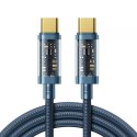 Joyroom kabel USB Type-C - USB Type-C 100W 1,2m černý (S-CC100A12)