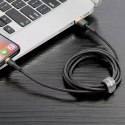 Kabel Baseus Cafule Odolný nylonový kabel USB / Lightning QC3.0 1,5A 2M černo-zlatý (CALKLF-CV1)