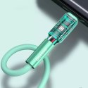 Odolný kabel Baseus Kabel USB - Lightning 2,4 A 1 m 480 Mbps zelený (CALGJ-06)